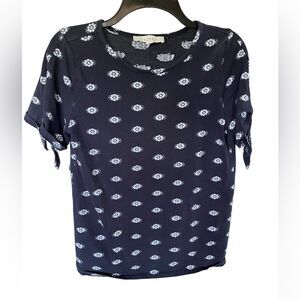 XS top from Loft, navy